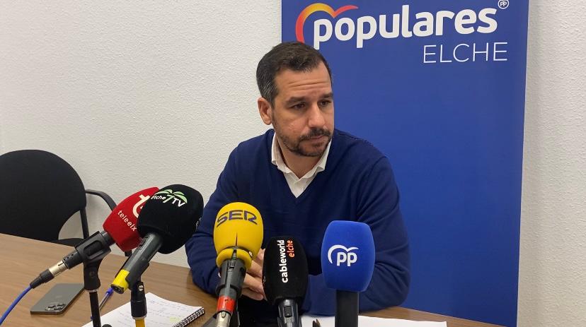 José Navarro, portavoz adjunto del PP de Elche