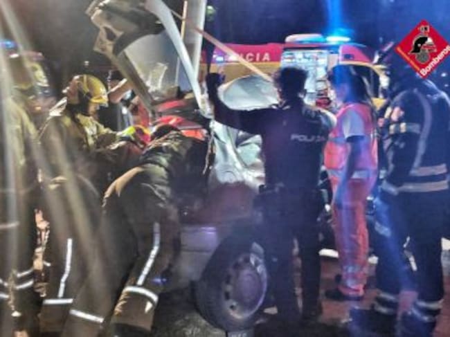 Fatal accidente en Elda