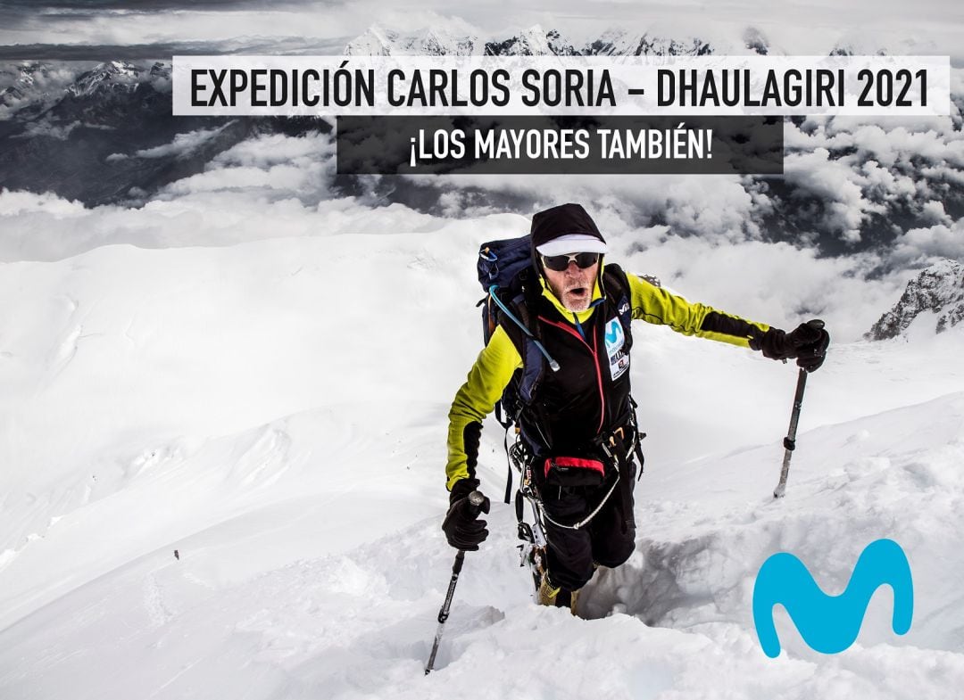 Carlos Soria partirá hacia el Dhaulagiri el 29 de Marzo