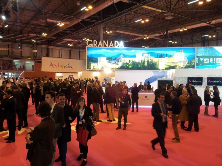 Expositor de Granada en Fitur 2016