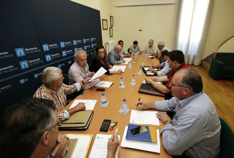 Reunión de la Comisión de Desarrollo Agrario y Medio Ambiente de la Diputación Provincial.