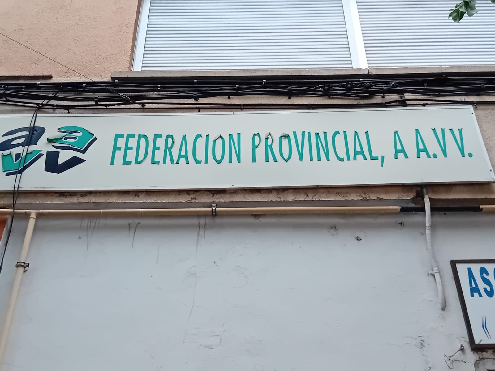 Sede de la Federación de Asociaciones de Vecinos de Zamora