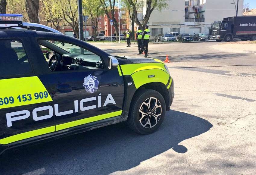 Un coche patrulla de la Policía Local