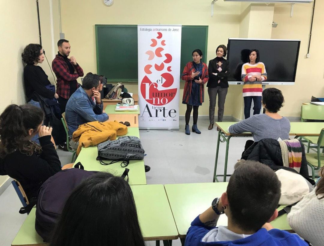 Inicio del curso en una de las aulas del IES Santa Isabel de Hungría