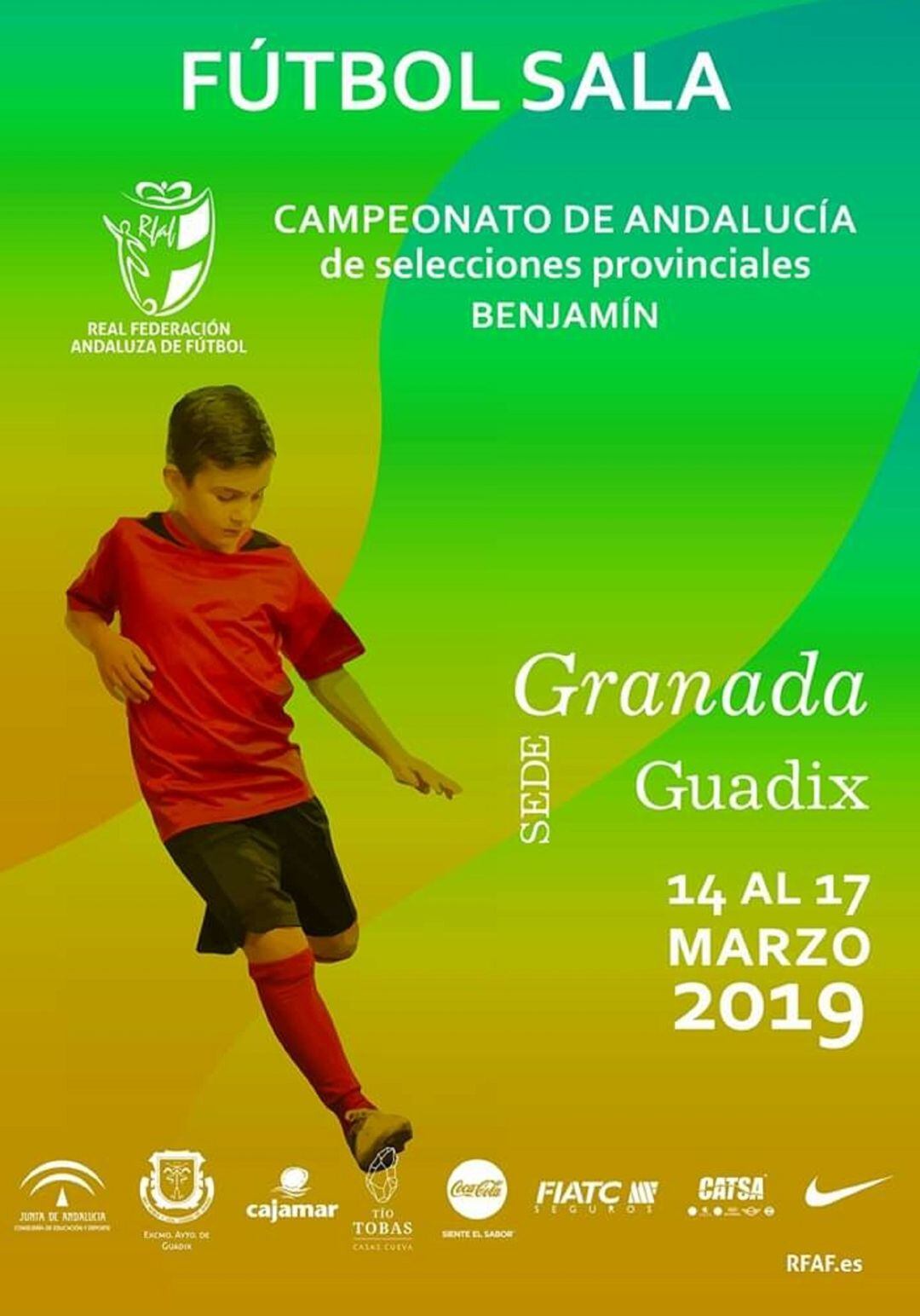 Cartel oficial del campeonato.