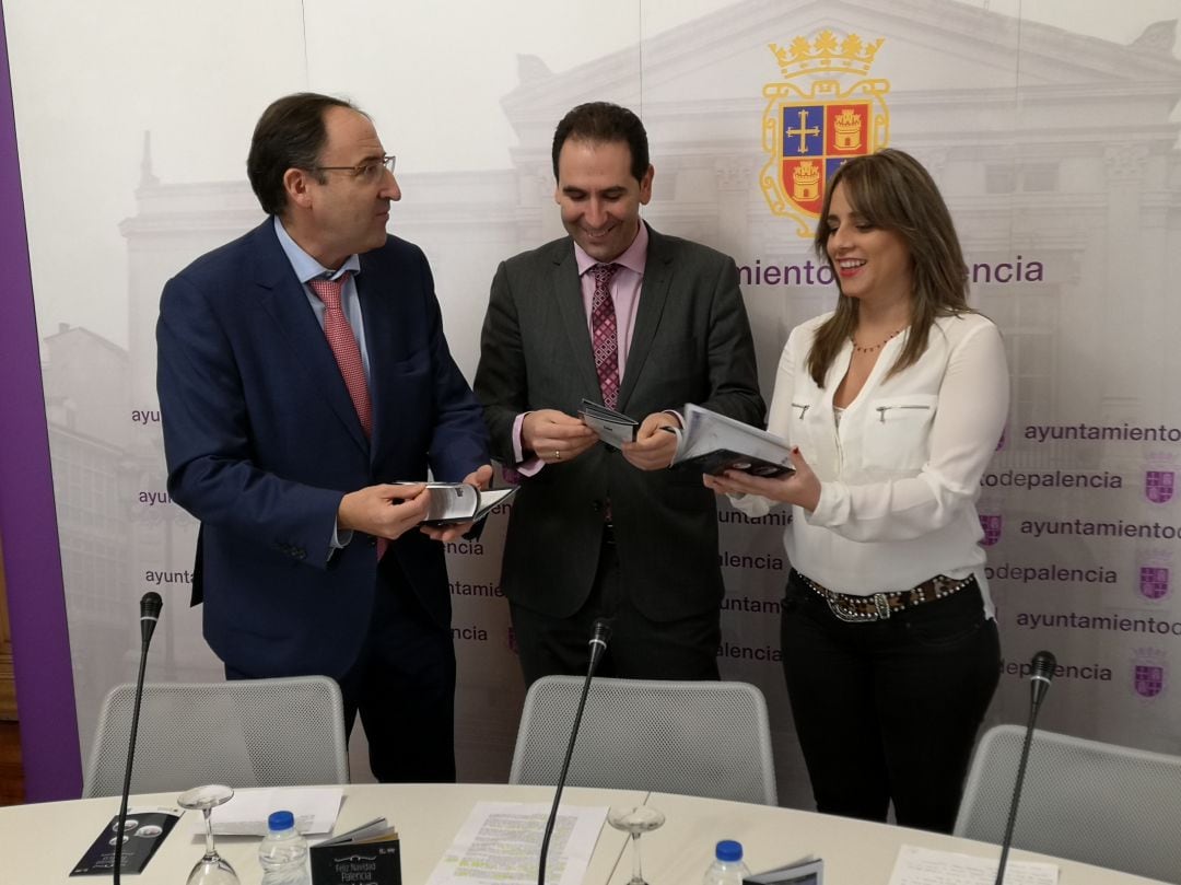 Presentación del programa de Navidad en el Ayuntamiento de Palencia