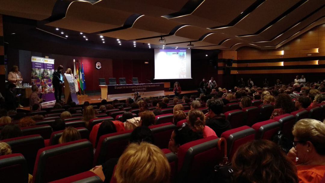 Lectura del Manifiesto del Día de la Mujer Rural 2018 en las jornadas de Fademur en Córdoba 