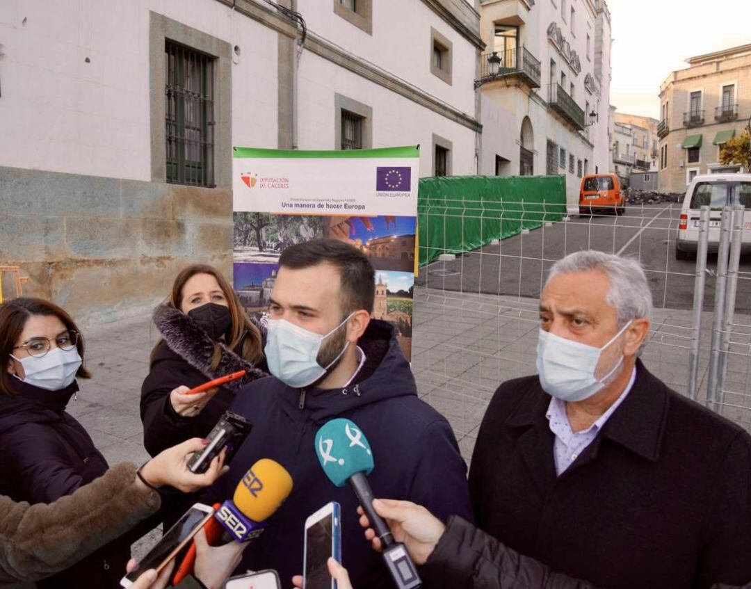 Visita a las obras de la Calle Gran Vía