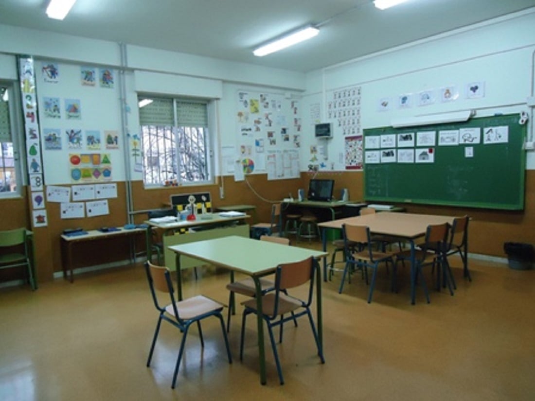 Interior de un aula