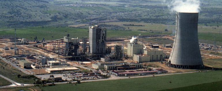 La central térmica de Elcogás en Puertollano