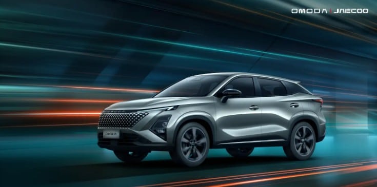 Vehículo de Omodo Jaecoo