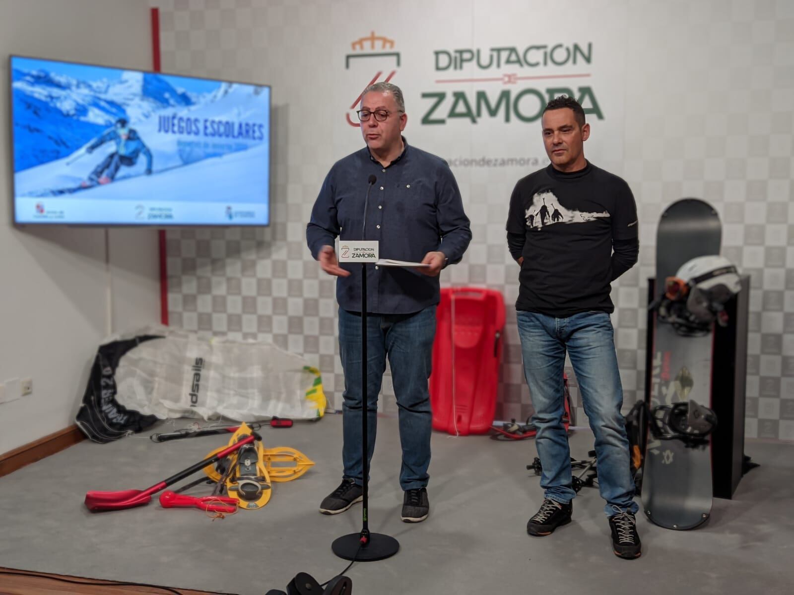 Presentación de los Juegos Escolares de invierno