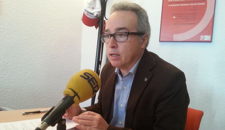 Roberto Tornamira (UGT) explica las cifras del informe