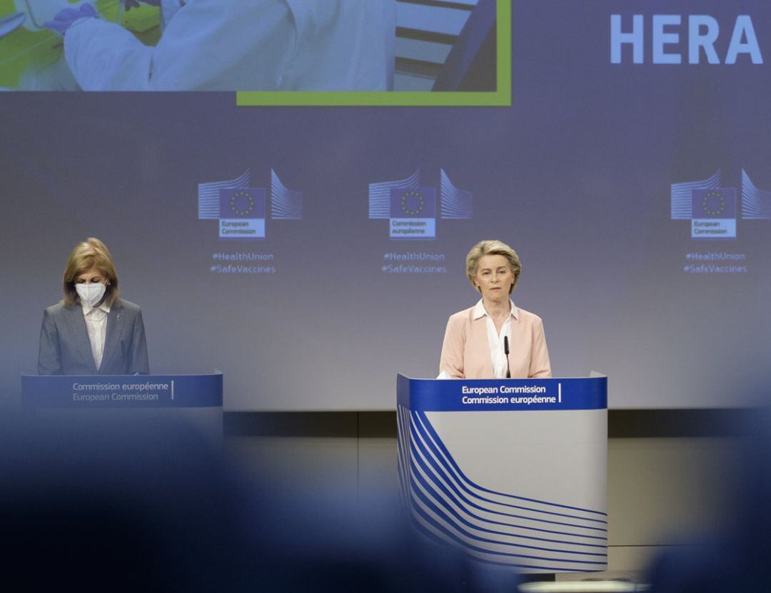 Rueda de prensa de la Comisión Europea.