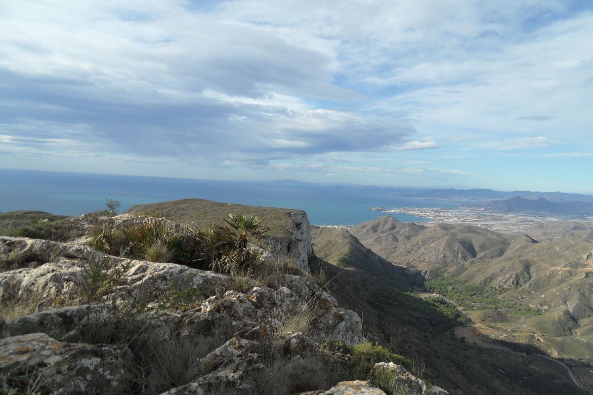 Macizo de las Peñas Blancas en Cartagena