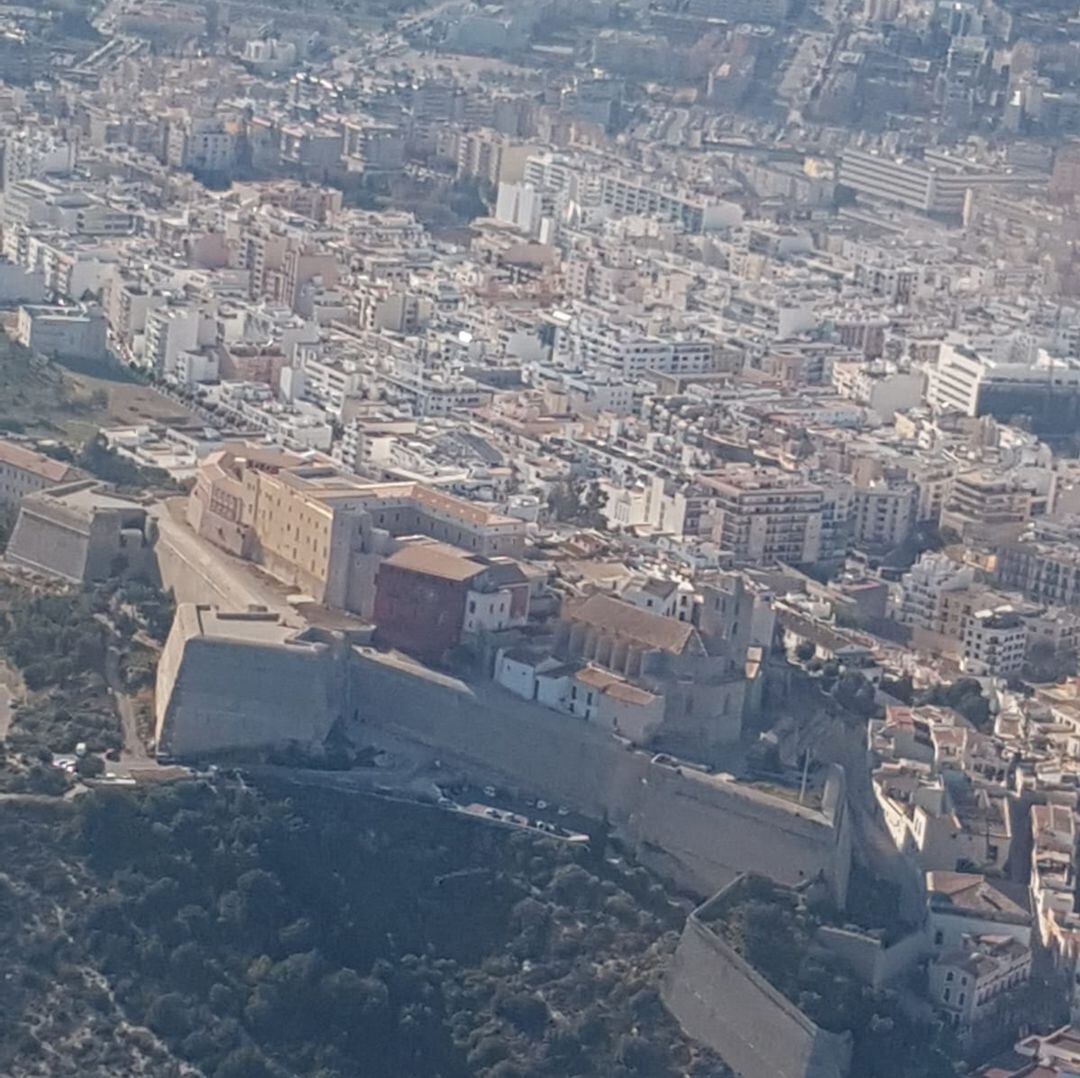 Imagen de Ibiza desde el aire
