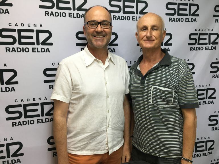 Gabriel Segura y Manuel Ibáñez en Radio Elda Cadena SER