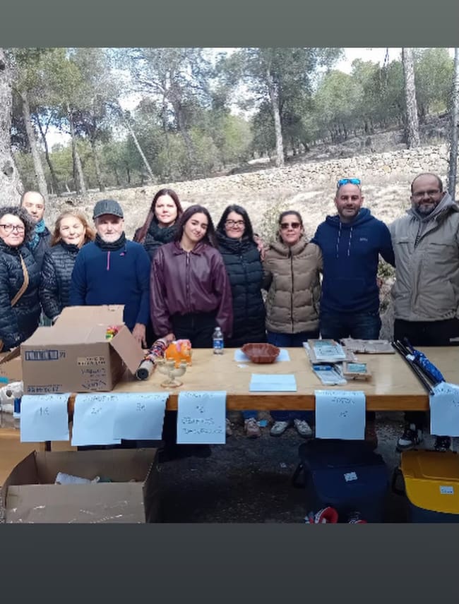 Directivos de la AA.VV de Las Cruces