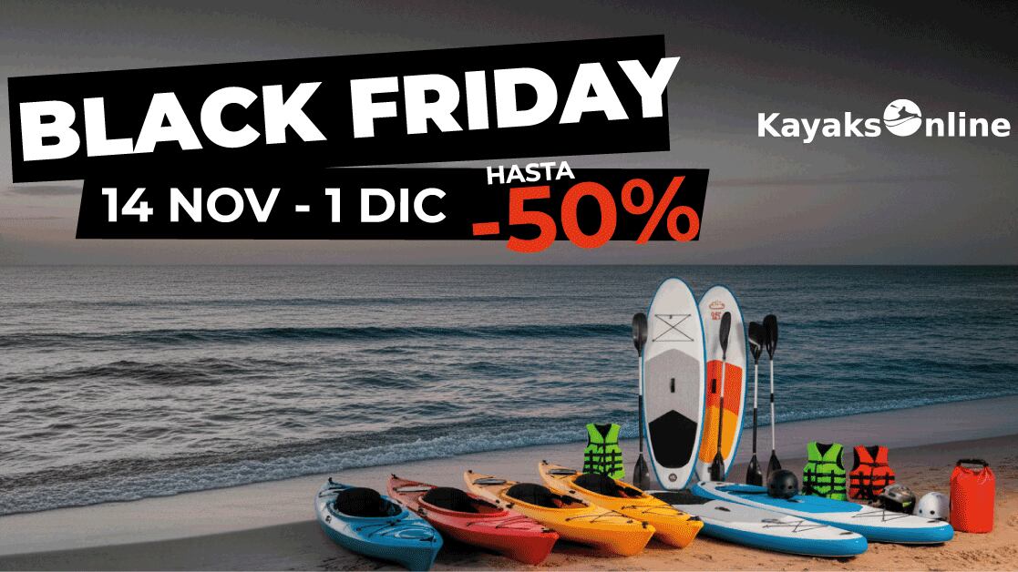 Kayaksonline.es lanza su campaña Black Friday