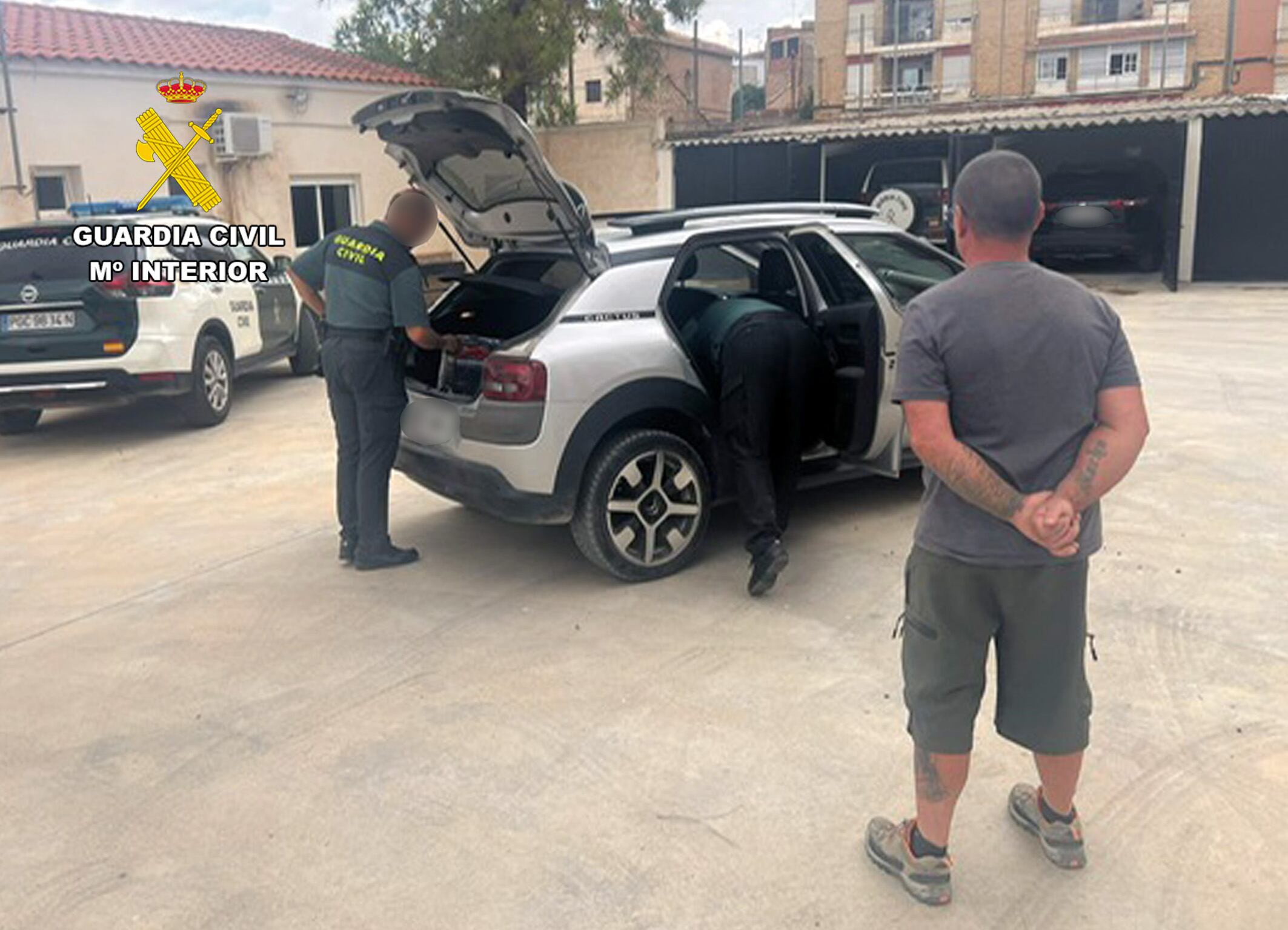 La Guardia Civil detiene en Bullas al presunto autor de dos incendios forestales