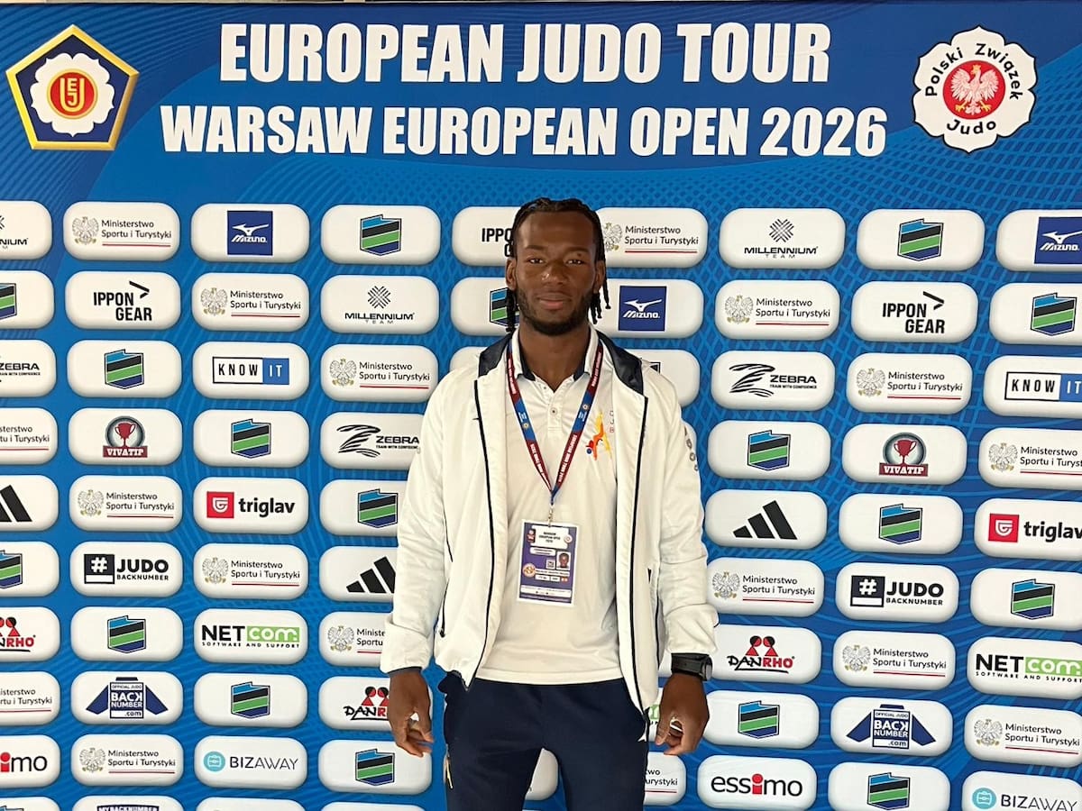Moussa Macalou participó en el European Open de Judo en Varsovia