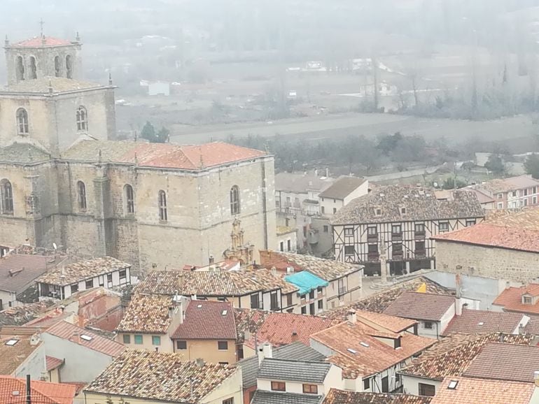 Vista panorámica de Peñaranda de Duero 