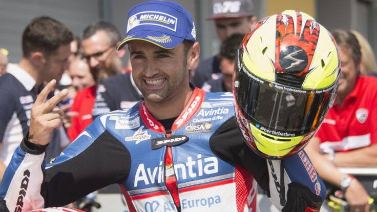Héctor Barberá explica sus sensaciones antes del GP de Alemania