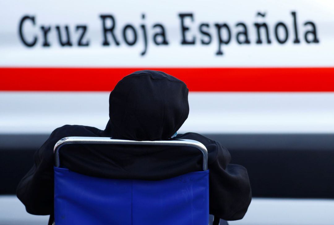 Puerto de Arguineguín (Canarias) en una foto de archivo