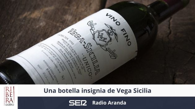 Una botella insignia de Vega Sicilia