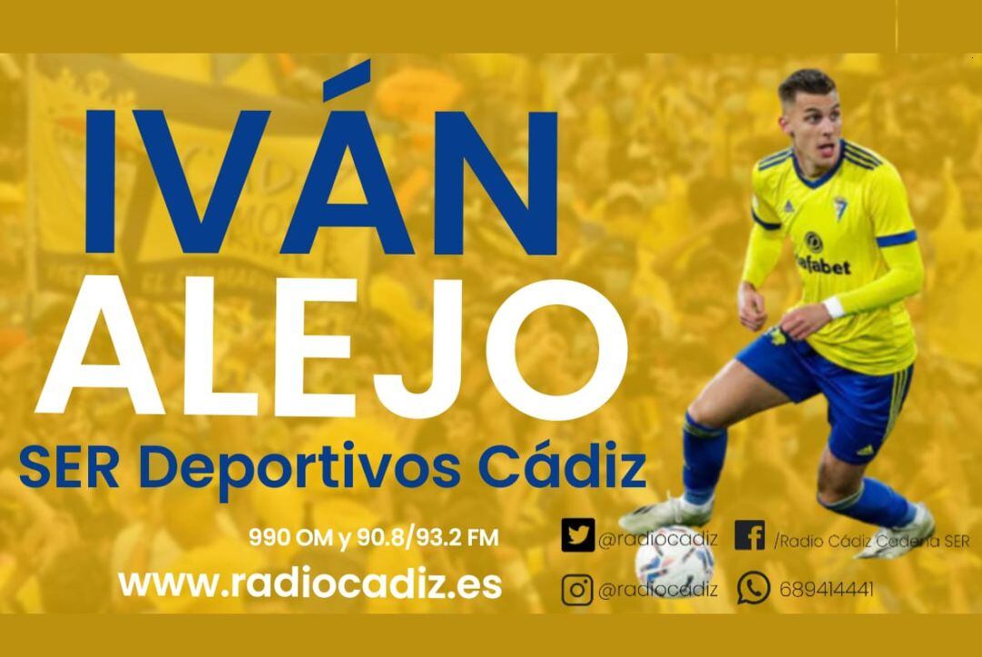 Iván Alejo fue protagonista en SER Deportivos de Radio Cádiz.