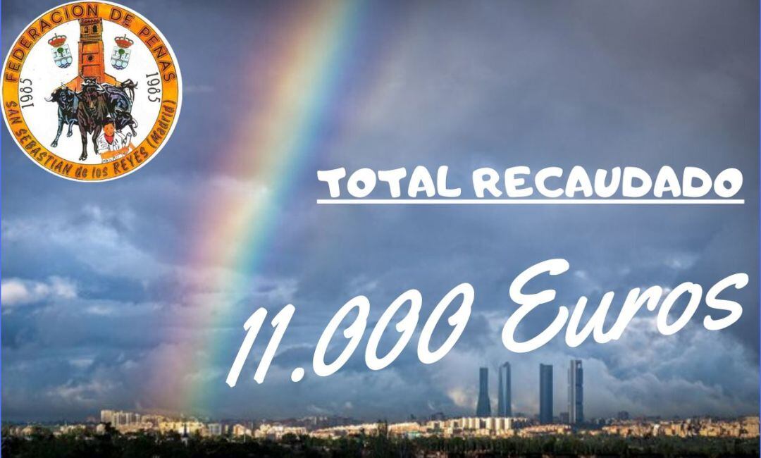 Listado del material comprado con la recaudación contra el COVID-19