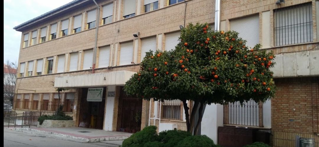 Uno de los centros educativos de la capital, el CEIP Muñoz Garnica.