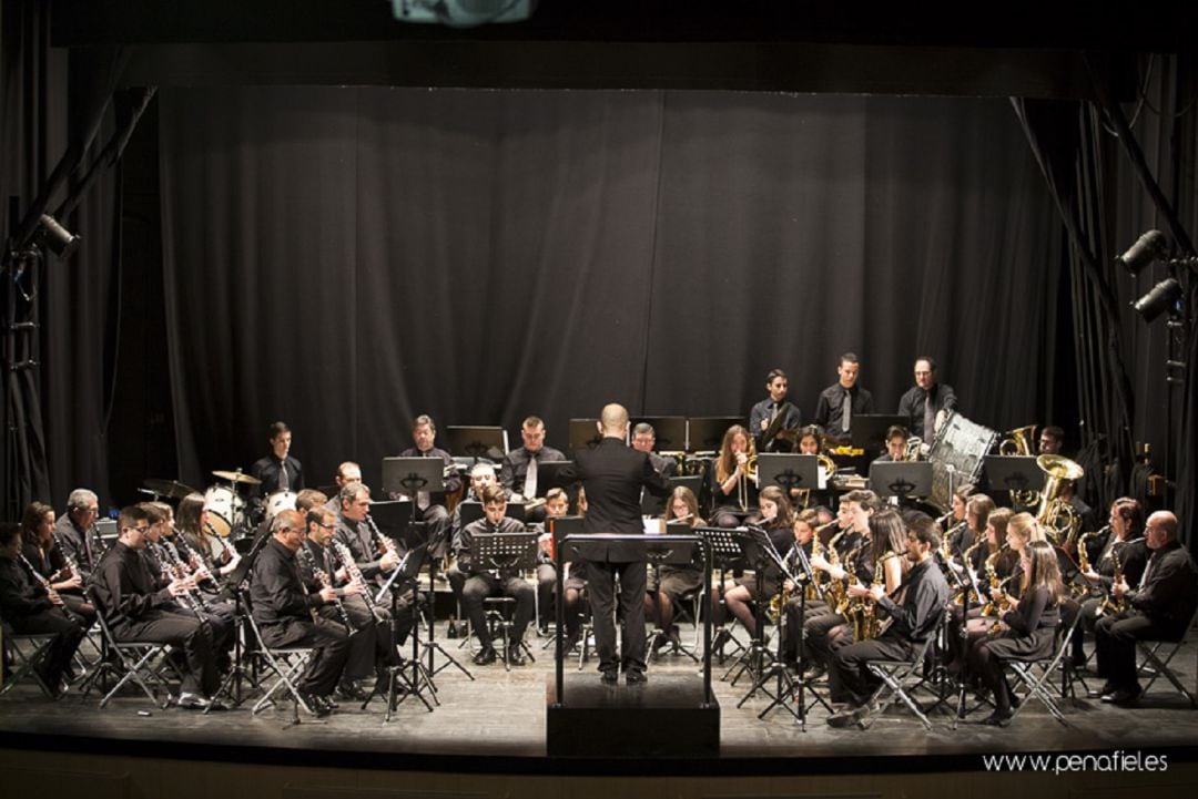 La Banda Municipal de Música en una de sus actuaciones