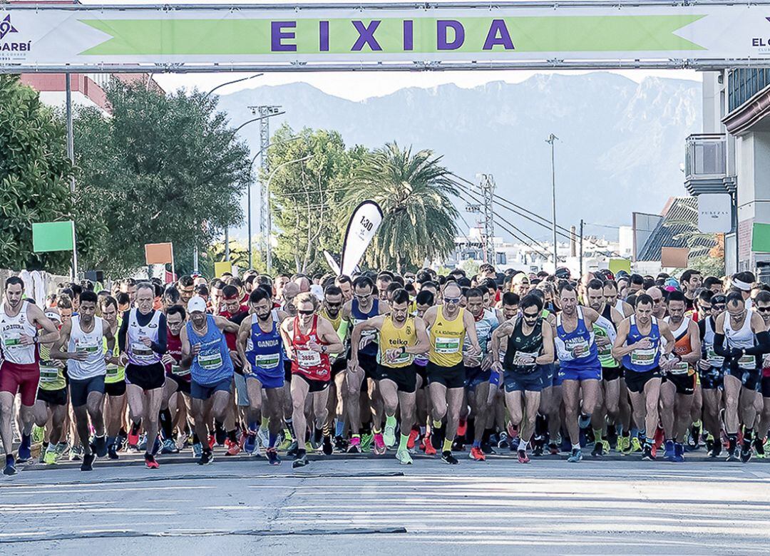 Imagen de archivo de la Mitja Marató de Gandia
