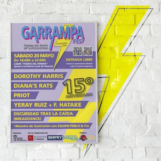 Cartel del Garrampa Fest de este año