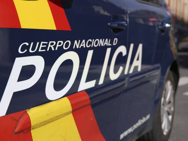 Un vehículo de Policía