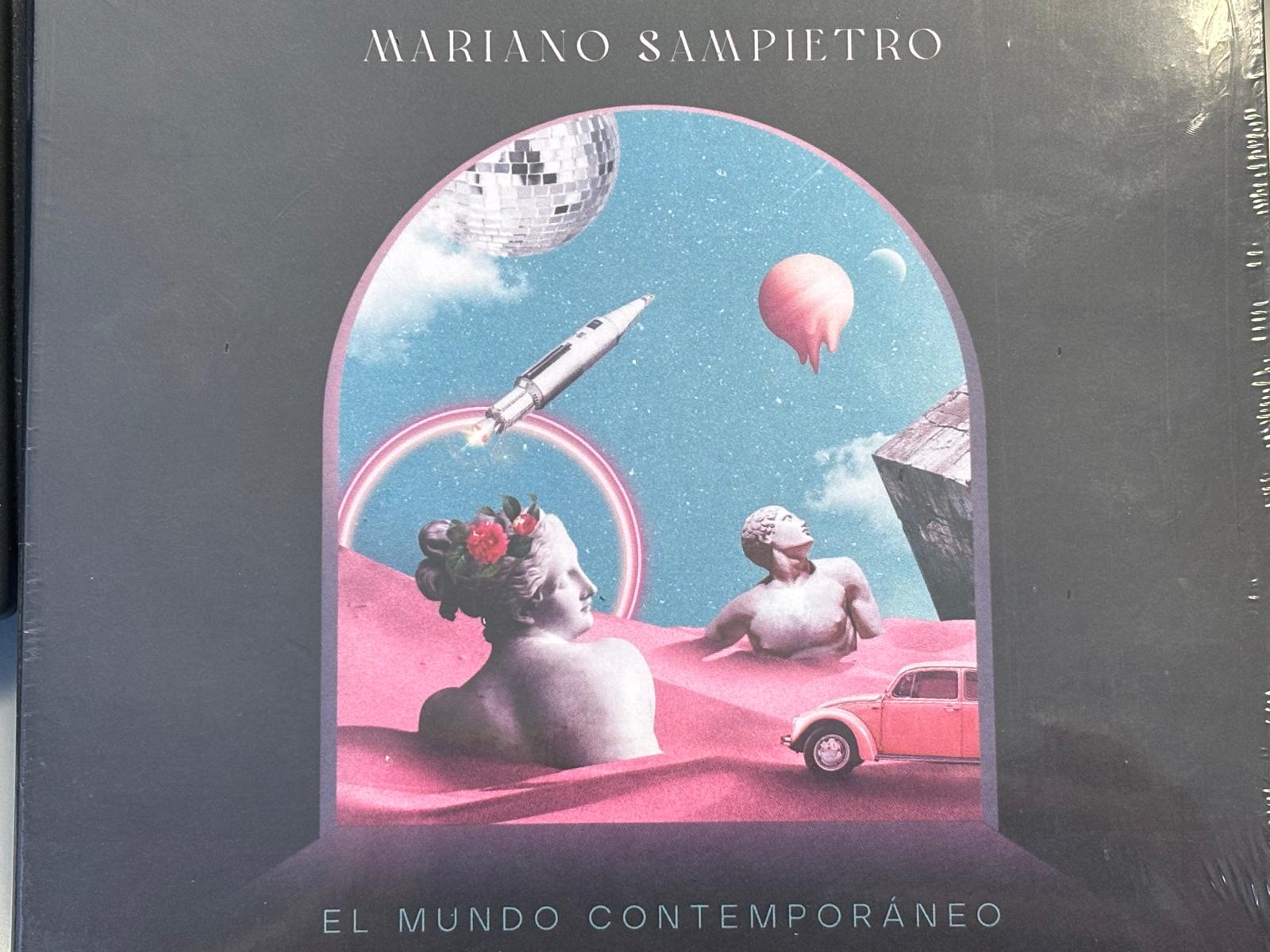 Portada del disco de Mariano Sampietro, &quot;El mundo contemporáneo&quot;