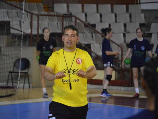 Goyo Casado en un entrenamiento