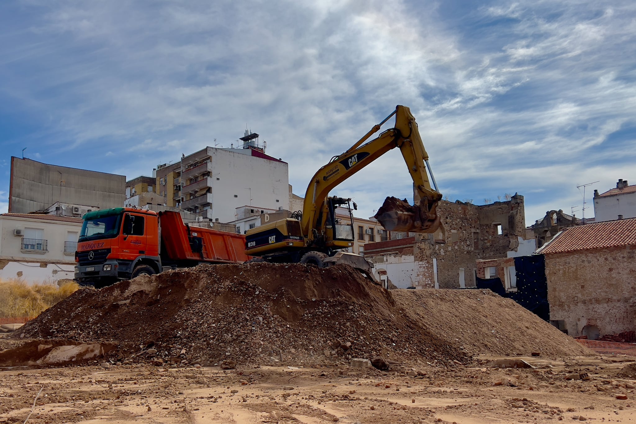 Obras en Las Concepcionistas