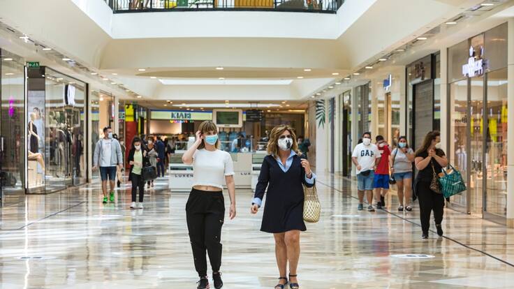 Los centros comerciales han perdido 3.000 millones de euros al mes