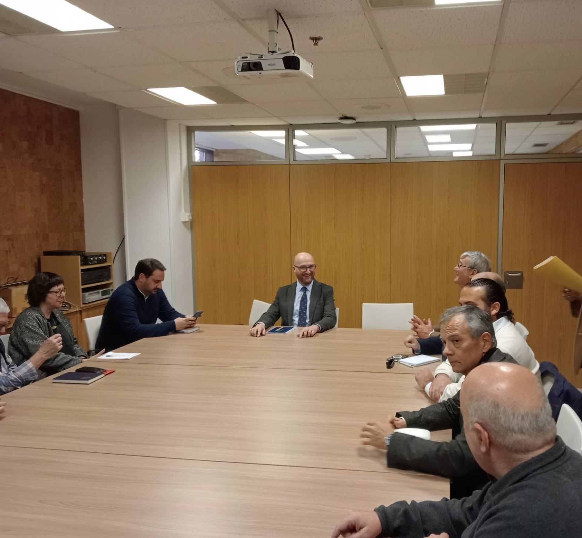 Reunión con colectivos del barrio del Carmen, Murcia