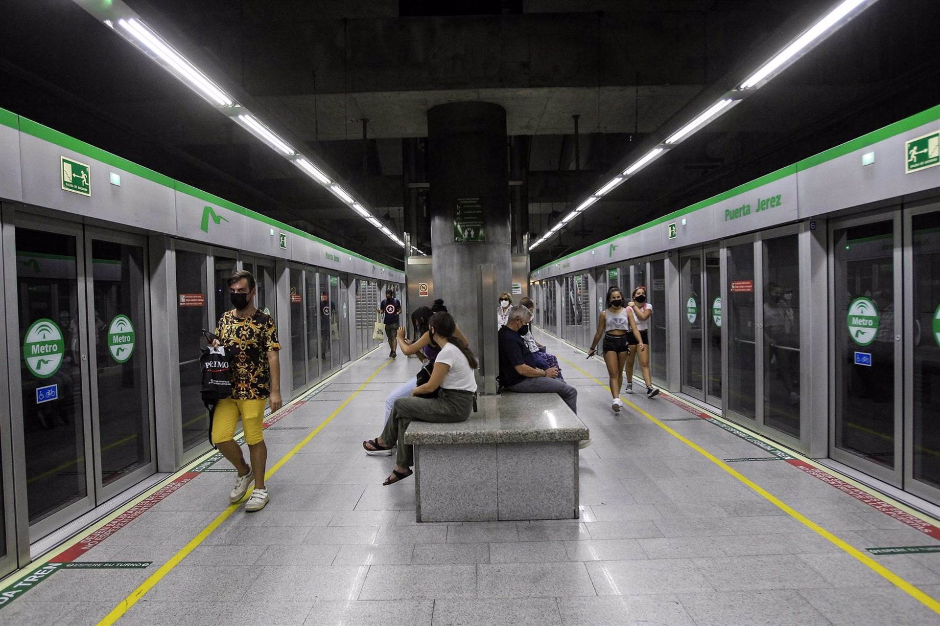 Imagen de Archivo del metro de Sevilla