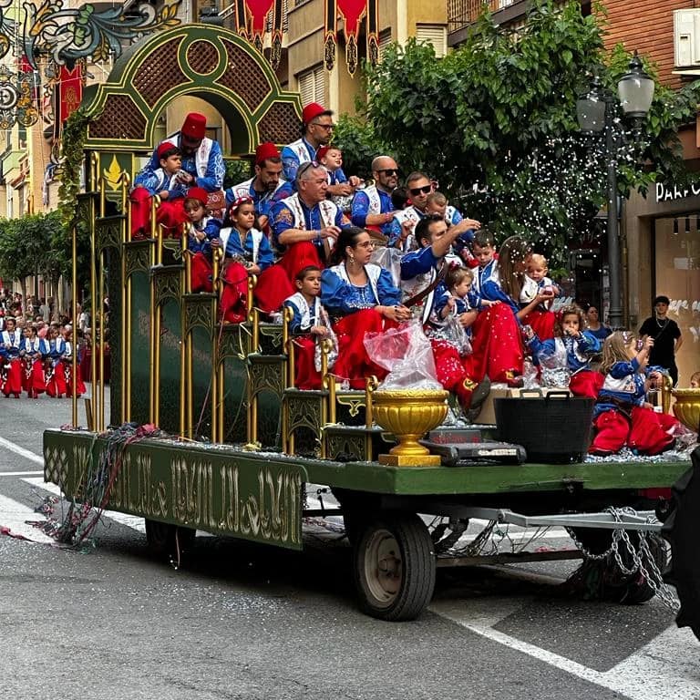 Momento del desfile de la Esperanza