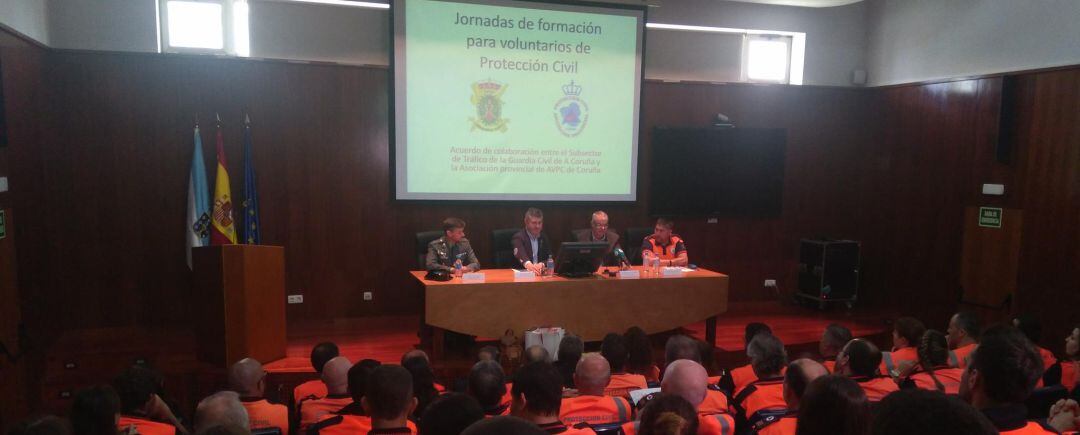 Jornadas de formación para voluntarios de Protección Civil