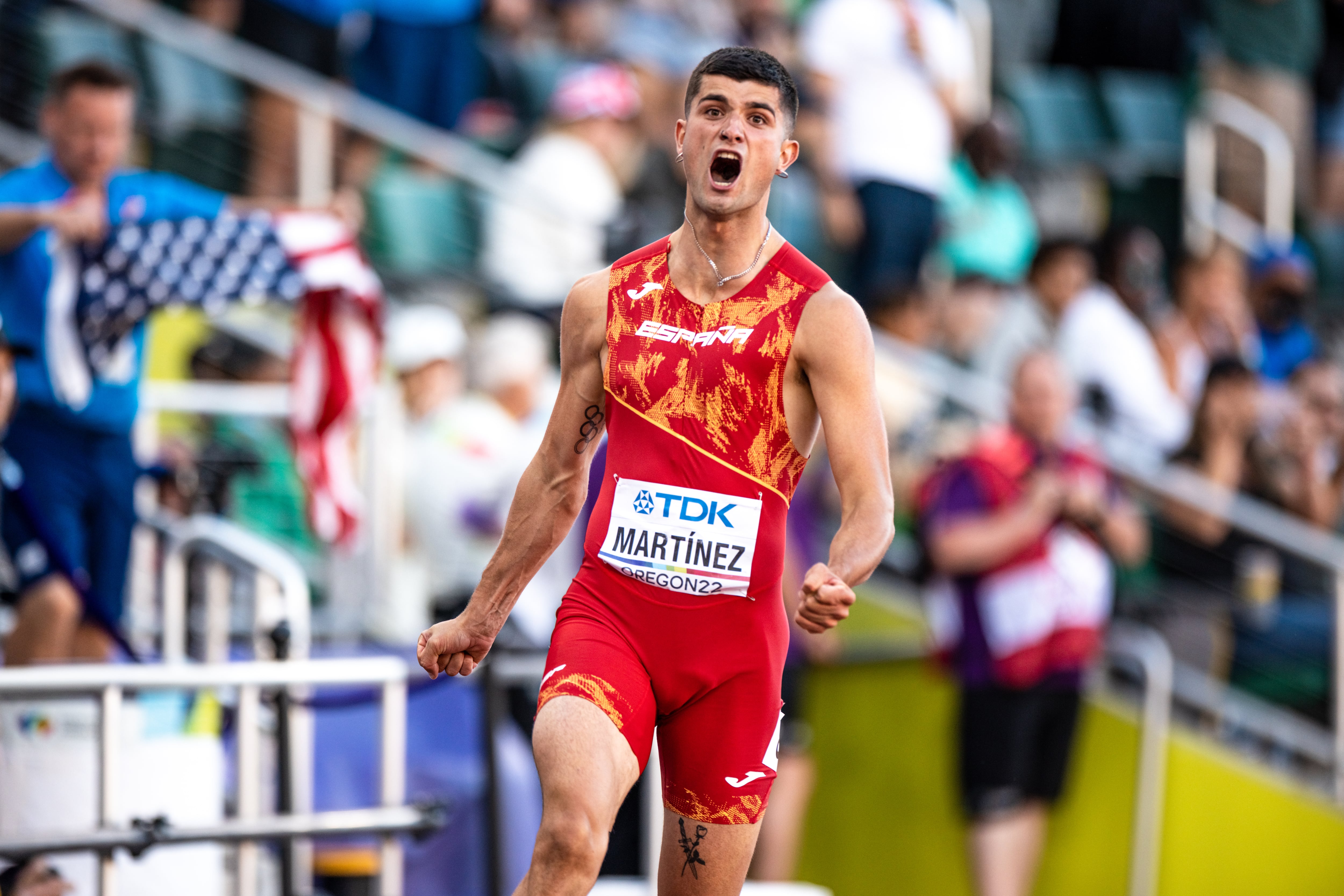 Asier Martinez se proclama campeón de los Europeos de Atletismo en la modalidad de 110 metros valla