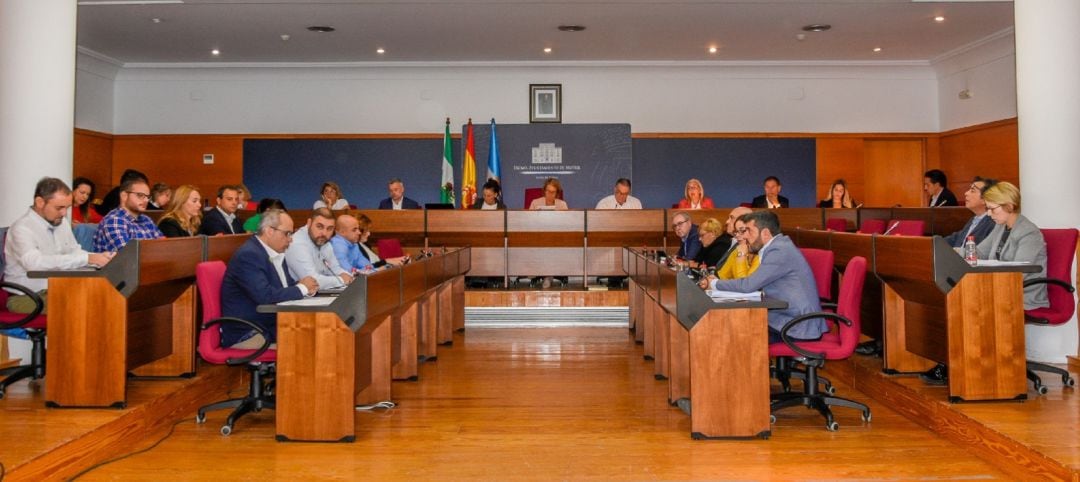 Sesión plenaria en el Ayuntamiento de Motril