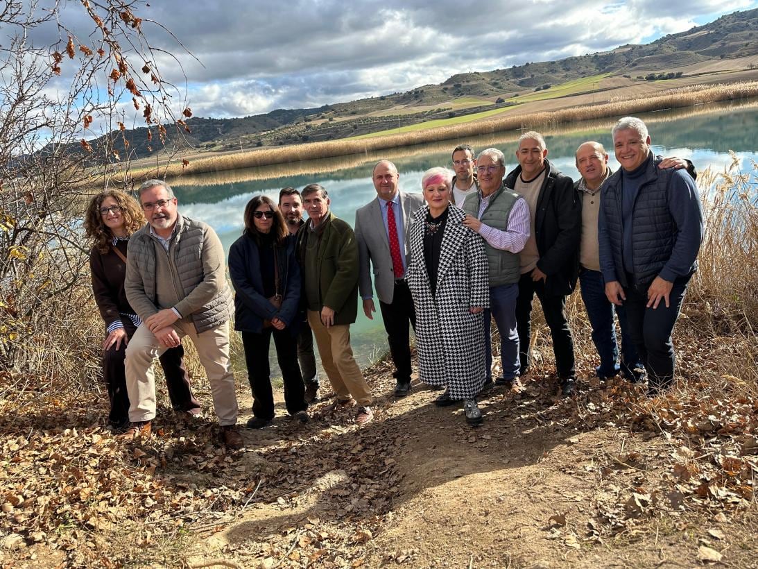 Visita a la zona de los regadíos de Almoguera