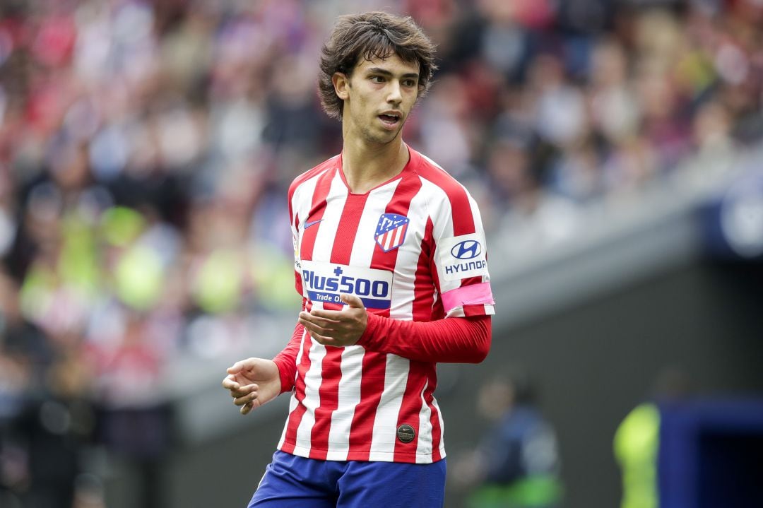 Joao Félix, en un partido del Atlético de Madrid.