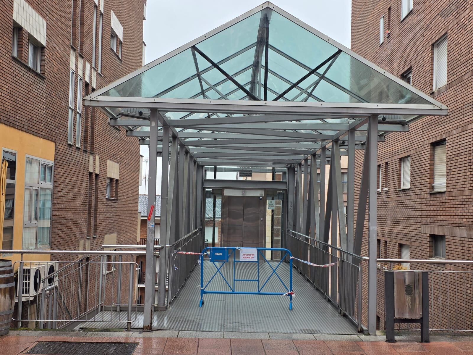 El ascensor estará fuera de servicio