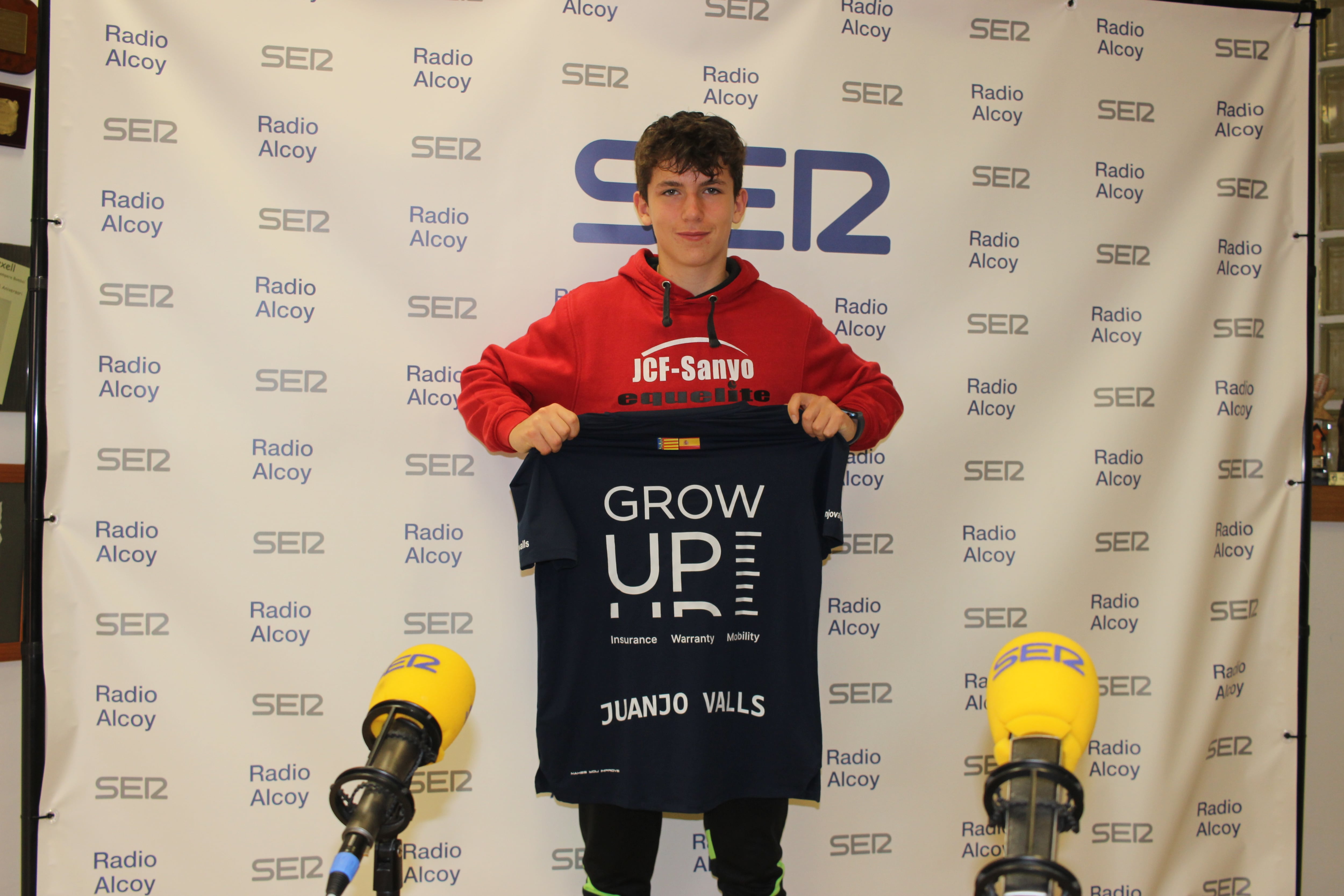 Juanjo Valls, promesa alcoyana de padel